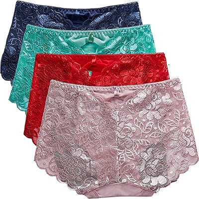 Lace underwear, sexy lace panties, 4 pieces.. Shop everything from A to Z on DIAYTAR Nigeria — delivered nationwide.