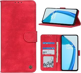 Hongxinyu shell for OnePlus 9, slim False leather Magnetic buckle cover rear cover for card card for oneplus 9 (red).. Easy checkout, quick delivery — shop now on DIAYTAR Nigeria.