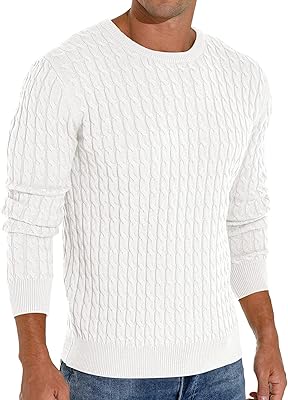 ISKUDIR Pull for men with round neck without collar, classic sweater in soft knitting with ribbed edge.. Big selection, small prices — shop now on DIAYTAR Nigeria.