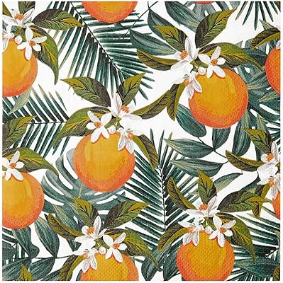 Set of towels in the shape of a Talking Table palm fruit, 20 pieces, size 33 cm, orange.. Shop with confidence at DIAYTAR NIGERIA, enjoying competitive prices and delivery within 8 days.
