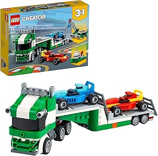 3 in 1 Lego Creator tanker truck toy, Tenchhill with trailer, crane and tug-31113.. Join the movement — fast, affordable shopping only at DIAYTAR Nigeria.