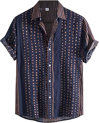 Lars Amadeus Multicolor Summer Summer Shirt Grave with Short Sleeve Vertical Striks for Men.. Discover a new way to shop with DIAYTAR NIGERIA's comprehensive marketplace and quick delivery options.