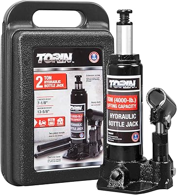 Toren Hydraulic Weldled Bottle Lift For Automobile Repair and Domestic Lifting, 2 Tons, with case.. DIAYTAR NIGERIA delivers more than products - we deliver affordable solutions within the week.