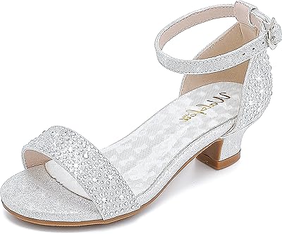 Low heels and open -ended sandals decorated with rhinestones for girls, young and old.. Experience the joy of discovery with DIAYTAR NIGERIA's vast catalog and nationwide affordable delivery.