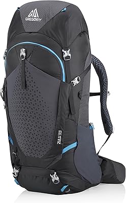 Gregory Mountain Products Zulu 55 backpack, Ozone Black, M/L size, Ozone Black, M-L.. DIAYTAR NIGERIA: Where every Nigerian finds what they need at prices they can afford, delivered promptly.