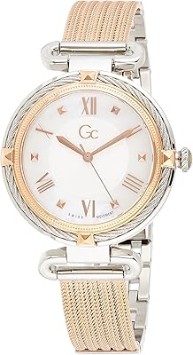 GC analog watch for women, quartz movement and stainless steel bracelet - Y58001L1F model.. Discover why millions choose DIAYTAR for affordable online shopping with delivery in just 5-8 days.