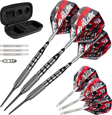 Viper Blitz darts with 95 % tungsten steel with storage/travel case.. Find everything you need at prices you'll love with DIAYTAR NIGERIA's comprehensive e-commerce platform.
