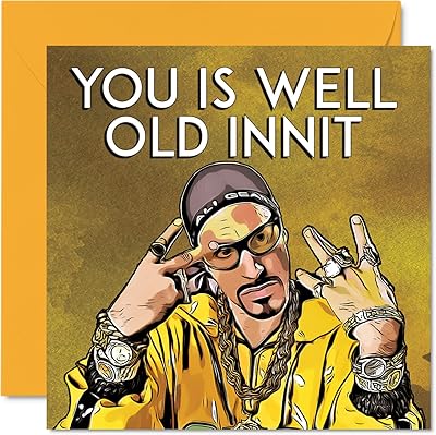 Fun birthday cards Ali G for men and women well.. DIAYTAR NIGERIA bridges the gap between desire and affordability with nationwide delivery in under 8 days.