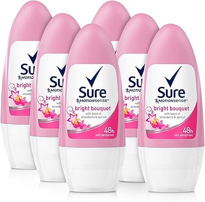Sure Woman Bright Packet Deodorant Roll-on Powerful for Women Freshness and Protection.. Experience the ease of modern shopping with DIAYTAR NIGERIA's vast selection and quick delivery service.
