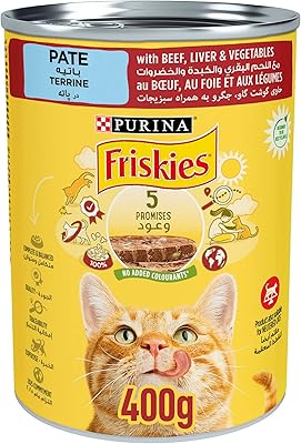Purina Friskies Wet food for beef and vegetable cats 400 g.. Wide range, low cost, fast delivery — that’s DIAYTAR Nigeria.