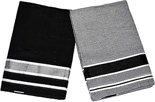Dhoti Rajini V shoes for men, 100 % cotton (Black and Gray Lange | 2 -sized combined package (single size), black and gray, single size, black and gray, single size.. DIAYTAR NIGERIA: Where affordability and variety meet with convenient delivery within 8 days.