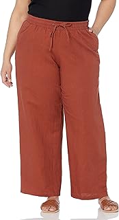 Amazon Essentials Large Large Lin Linge Pants for Women.. DIAYTAR NIGERIA: Where every purchase is affordable and delivery is always within a week.