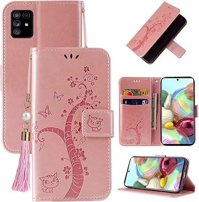 Milan portfolio case for Samsung Galaxy Note 10 Lite Magnificent Pattern Tree And Cat.. One platform, endless products — welcome to DIAYTAR Nigeria.