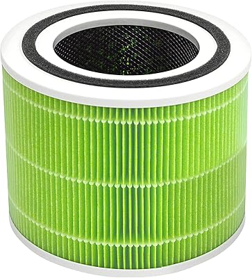 Replacement filter for levoit air purifier bacteria, 3 in 1 H13 HEPA, high-efficiency active charco.. DIAYTAR NIGERIA: Your trusted partner for affordable online shopping with reliable delivery timeframes.