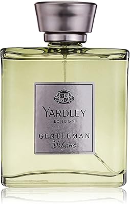 Eau de Parfum Urban Luxury by Yardley Gentleman, distinguished by sandalwood, patchouli and musk, 100 ml.. Quality and convenience delivered — shop DIAYTAR Nigeria now.