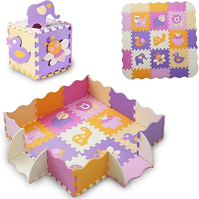 Mousse gaming carpets for children in 0.4 inch nestable foam, children's puzzle carpet comprising 9 different animal patterns, activity game carpet for decoration of children's bedrooms.. DIAYTAR NIGERIA: Your affordable marketplace with reliable 5-8 day shipping across Nigeria.