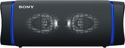 Sony SRS-XB33 Wireless Bluetooth speaker with 24-hour battery, party lights, party delivery, waterproof, anti-dust and anti-rust, speaker with microphone, strong voice for telephone calls (black).. Navigate countless options with DIAYTAR NIGERIA's comprehensive marketplace and budget-friendly shipping.