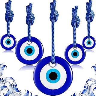 5 pieces Bleu Eye Design Mural Sleorting Turkish Ornament Nazar Glass Pearls.. DIAYTAR NIGERIA delivers value, variety, and convenience with our nationwide 5-8 day shipping.