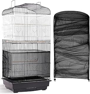 Wawasia bird cage cover adjustable length capture of mesh melting seed feathers.. Shop with purpose at DIAYTAR NIGERIA, where diverse selection meets budget-friendly nationwide delivery.