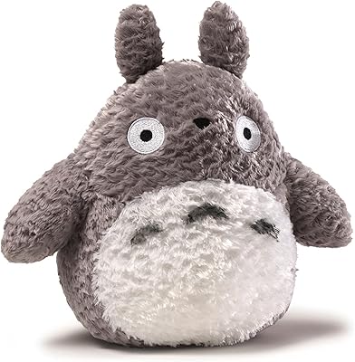 Gray Totoro plush doll size 9.. Experience the DIAYTAR difference with our vast product selection and delivery within 5-8 days.