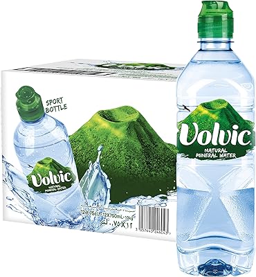 Natural mineral water Vibrant Volvic from sustainable sources with sports cap, 12 x 750 ml.. Quick delivery. Quality products. Great deals. That’s DIAYTAR Nigeria.