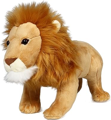 Ice King Bear Lion plush toy, realistic plush toy, 12 "high.. Shop without boundaries at DIAYTAR NIGERIA, offering affordable products with convenient delivery times.