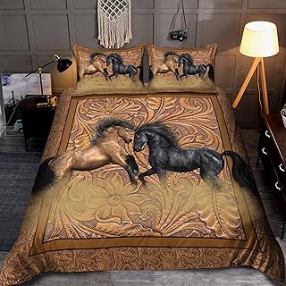 Clevefit Premium unique bed set with horse -shaped duvet, 3D printing on the entire surface (DDD040108nt, King).. From checkout to your doorstep in less than a week — DIAYTAR Nigeria.