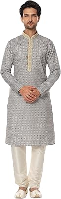 Pakistani Indian tunic in cotton for men, festive ethnic clothes, set of Kurta pajama dress.. Shop from anywhere in Nigeria and receive your DIAYTAR purchases at affordable prices within a week.