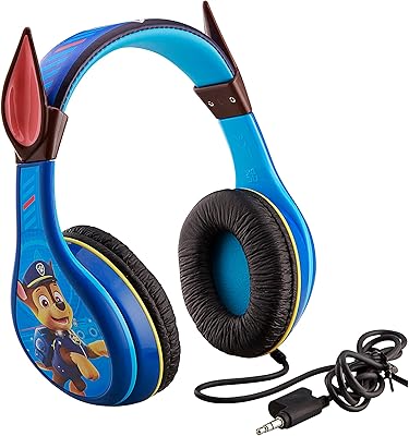 Children's headphones Ikids Paw Patrol Chase with integrated volume control for listening.. Discover why millions choose DIAYTAR for affordable online shopping with delivery in just 5-8 days.