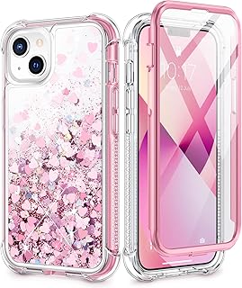 Kaka protective shell compatible with iPhone 13 for women and girls with integrated screen protector, full protective shell for iPhone 13 6.1 inch 2021 (gold rose).. Your digital shopping destination, DIAYTAR NIGERIA combines variety with affordability and quick delivery.