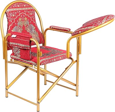 Islamic prayer chair padded in comfortable velvet with armrest and side pocket, foldable prayer chair for prostration.. Discover a world of affordable shopping with DIAYTAR NIGERIA's vast marketplace delivered to you in days.