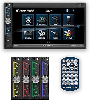Autradio Multimedia Planet Audio P695MB - A -Link (screen mirror), Audio and Bluetooth connectivity, LCD 6.95 ", double DIN, USB micro SD touch screen, Auxiliary input, AM/ FM radio receiver, no CD/ DVD.. DIAYTAR NIGERIA: Where shopping is a pleasure with affordable prices and reliable delivery service.