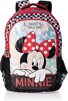 Disney ONE & Only Minnie Mouse backpack for adolescents, 18 inches, multicolored, Disney ONE & Only Minnie Mouse backpack, 18 inches for teenagers.. DIAYTAR NIGERIA delivers what you want at prices you'll love, all within 5-8 days nationwide.