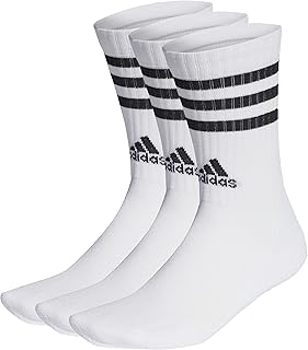 3S C SPW CRW 3P Unisex White/Black HT3458 Not for sport unisex socks with colored neck.. DIAYTAR NIGERIA: Where affordability and variety come together with nationwide 5-8 day delivery.