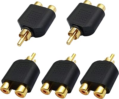 RCA distributor Y y plated gold 1rca male to 2.. Discover unbeatable variety on DIAYTAR Nigeria — shop today, delivered this week.