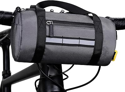 Enveloping bag for rhino walk bicycle handlebar, front storage bag for bicycle, shoulder bag for mountain bikes, road bike (gray).. Get more, save more — only on DIAYTAR Nigeria.