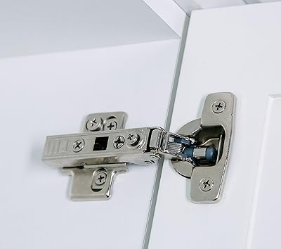 Hashidia Hardware Lot of 20 hinges of wardrobe without frame, adjustable, fast closing, soft closure, superior quality, for kitchen cabinets. Self -loving door hinges for cabinet door... DIAYTAR NIGERIA provides endless shopping possibilities with affordable prices and prompt delivery service.