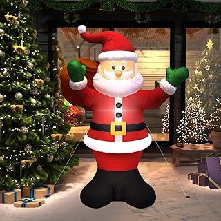 Christmas inflatable decoration with happy face of the father 6 feet.. Discover endless possibilities with DIAYTAR NIGERIA's extensive product range and affordable shipping.