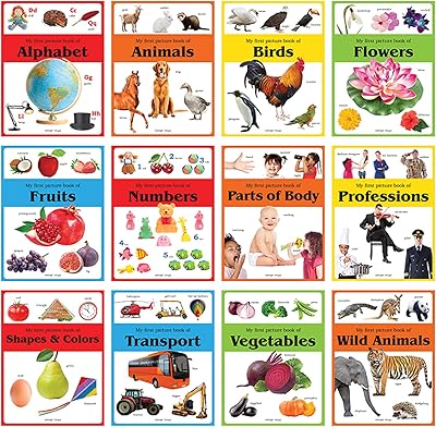 Image books for early learning: 12 children's pounds pack for children.. DIAYTAR NIGERIA makes quality accessible with our diverse product range and dependable delivery service.