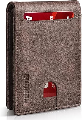Fine two -component wallets for Men Crazy Horse with RFID blocking, 08 dark, medium, classic chocolate.. DIAYTAR NIGERIA: Where quality meets affordability, with thousands of products delivered in less than 8 days.