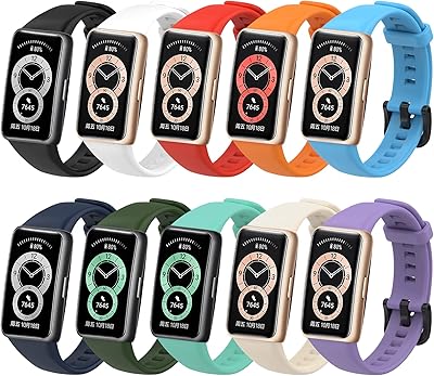 Senmore Strap 10 Pieces Compatible with Honor Band 6 Silicone replacement bracelet Honor Band 6 Silicone replacement bracelet for Huawei Band 6 / Honor Band 6.. Your shopping aspirations fulfilled at DIAYTAR NIGERIA with competitive prices and reliable delivery.