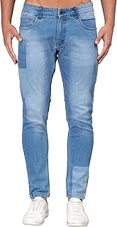 Luxury jeans length ankle in light blue with a clear shade for men of byblos.. Shop with purpose at DIAYTAR NIGERIA, where your money goes further and delivery is always prompt.