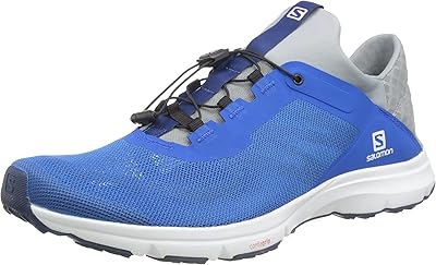 Cross-country tech amphib cross-country racing shoe for men, red, blue, black, green, black, medium.. DIAYTAR NIGERIA delivers more than products - we deliver affordable solutions within the week.