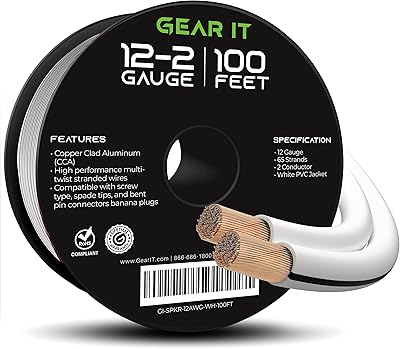 Black speaker thread Git Wire Pro Series, 12 caliber speaker cable wire, ideal for homemade movie speakers and car amplifiers.. Join thousands of satisfied shoppers on DIAYTAR Nigeria.