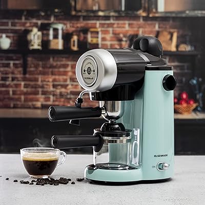 Cappuccino Oslin Mark machine with removable drainage tray OMCM24444 combines power.. Enjoy effortless shopping and speedy delivery with DIAYTAR Nigeria.