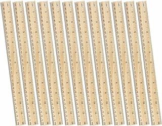 Package of 12 12 -inch wooden rules, wholesale of wood measurement rules for students, school and office supplies, scale 2 (30 cm).. Discover endless possibilities with DIAYTAR NIGERIA's extensive product range and affordable shipping.