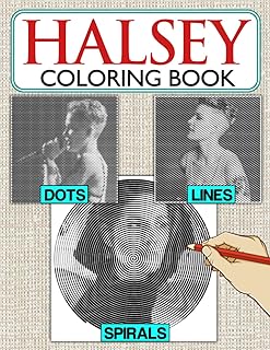 Halsey dots coloring book Spirals: Spiroglyphic art with singer for relaxation.. DIAYTAR NIGERIA combines extensive variety with budget-friendly prices and prompt nationwide delivery.