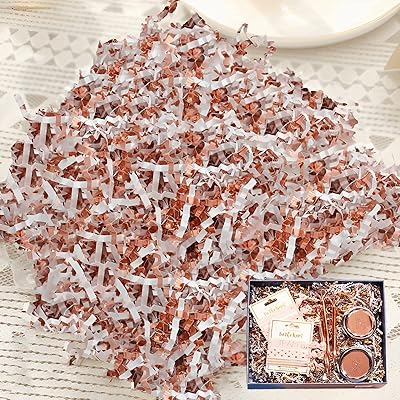 I-COTE RAFIA SCRAPS, CLOSE FILL PAPER for gift packaging and basket filling (100 grams) white and pink gold.. Experience retail therapy without the financial stress at DIAYTAR NIGERIA's budget-friendly marketplace.