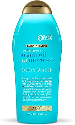OGX Radiant Glow Cleaner for the Ultra Hydrating Body with Morocco Argan Oil.. Discover a new way to shop with DIAYTAR NIGERIA's comprehensive marketplace and quick delivery options.