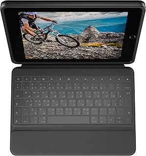 Robust Logitech Folio Protection case for iPad (7th, 8th, 9th generation) with intelligent connector, durable keyboard resistant to splash and robust folio keyboard.. Explore a world of choices with DIAYTAR NIGERIA's vast catalog and budget-friendly nationwide shipping.